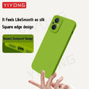 For Reno8 Lite Case YIYONG Soft Silicone Cover Shockproof