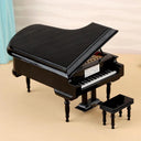 Handmade Wooden Musical Instruments Collection Mini Piano Gifts