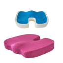 U-Shaped Gel Memory Foam Seat Cushion for Travel Comfort