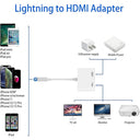 8Pin Port to HDMI Adapter 1080P Converter for iPhone Models