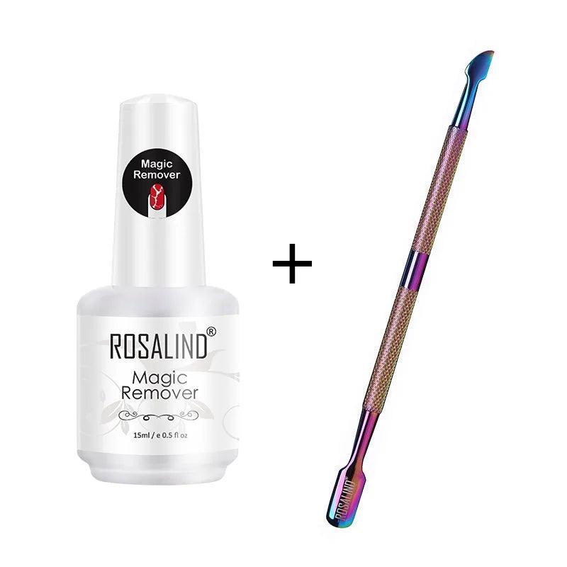 ROSALIND Fast Magic Remover Tool Kits Manicure Art Design Base Top  Delete Magic Burst Gel Semi Permanent Varnish Polish Nail  ourlum.com   