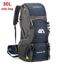 50L Travel Backpack Camping Bag For Men Large Hiking Bag