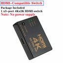 4K HDMI Switcher Hub: Seamless Ultra HD Gaming Experience  ourlum.com Product A <=0.5m CHINA