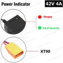 Electric Bike Charger: Efficient & Safe Charging for  M365 Pro  ourlum.com XT90 US 