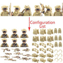 Military Special Forces Building Blocks: Combat Set & Accessories  ourlum.com Light Yellow  