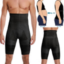 Men's High Waist Tummy Control Shapewear Shorts for Slimming