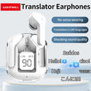 GREATWALL AI Translator Earbuds Wireless Headphones 144 Languages