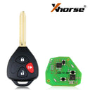 Xhorse XKTO04EN Wire Universal Remote Key for Toyota 10pcs