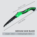 AIRAJ Multifunctional Folding Saw SK7 Steel Sharp Portable