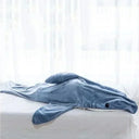 Cartoon Sleeping Bag for Children and Adults Shark Blanket