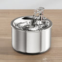 2L Fully Stainless Steel Pet Water Dispenser Automatic Cat Water Fountain