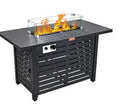 VEVOR Gas Fire Pit Table 43/54 In 50000 BTU Propane Outdoor