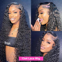 Luxury HD Curly Wave Lace Front Wig for Natural Elegance