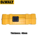 Stackable DEWALT Drill Parts Storage Box for Tool Organization