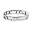 Stainless Steel Geometric Bangle Chic Women's Fashion Jewelry