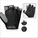 Gym Gloves Fingerless Anti-Slip Shock-Absorbing Sports Gloves