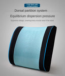 Breathable Memory Foam Lumbar Support Cushion for Car Office