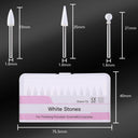 Dental Stone Handpiece Burs FG Cone Flame Teeth Whitening Pack