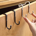 304 Stainless Steel Double S-Hook Towel Storage Hanger  ourlum.com   