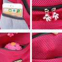 Pet Travel Backpack Breathable Mesh Dog Cat Carrier Fashionable Design