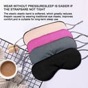 Sleeping Eye Mask Block Out Light Soft Travel Aid Eyeshade