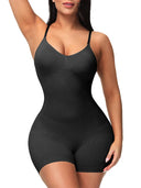 GUUDIA Seamless Open Crotch Shapewear Bodysuit for Tummy Control & Butt Lifting