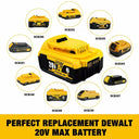 High-Capacity DCB200 20V Lithium Battery for DeWalt Tools