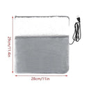 Winter Universal Electric Foot Heating Pad USB Charging 29cm