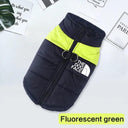 Dog Winter Jacket with Waterproof Puffer and Zipper - Stylish and Cozy Pet Outfit  ourlum.com Green S 