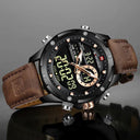 NAVIFORCE Military Watch: Stylish Waterproof Wristwatch, Dual Display Timekeeping  ourlum.com   