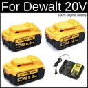 DCB200 20V 12Ah Lithium Battery for Dewalt Tools Fast Charge