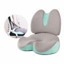 Memory Foam Lumbar Support Pillow and Cooling Gel Seat Cushion Set