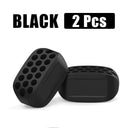 Facial Toning Silicone Jaw Exerciser & Jawline Fitness Tool for Double Chin Reduction  ourlum.com BLACK 2 PCS  