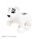 Big Farm Animals Building Blocks Set: Creative Educational Toy Blocks  ourlum.com White Tiger cub  