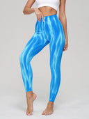 Aurora Gradient Seamless Butt Lift Yoga Leggings for Women  ourlum.com ck-Blue L 