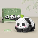 Cute Panda Mini Building Block Set - Educational Toy for Boys  ourlum.com W1106 Nobox  