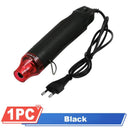 Hot Air Gun Electric Power Heat Blower for DIY Crafts & Shrink Tubing  ourlum.com Black  