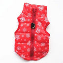 Winter-ready Dog Jacket with Zip Closure and Waterproof Coating  ourlum.com 26I XS 