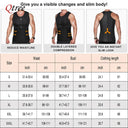 Men's Sauna Slimming Waist Trainer for Fat Burning Fitness