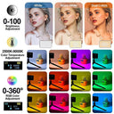 RGB LED Video Light: Professional Photography Lighting with Customizable Effects  ourlum.com   