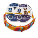 Adjustable Flea & Tick Prevention Pet Collar for Dogs & Cats  ourlum.com colorful box 1pc 38cm for cats 1pc 