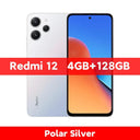 Xiaomi Redmi 12 Global Version 128GB / 256GB ROM MediaTek Helio G88 6.79" FHD+ DotDisplay 50MP Triple Camera 5000mAh Battery  ourlum.com 4GB 128GB Silver CHINA Official Standard