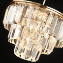 Crystal K9 Led Ceiling Lamp Modern Pendant Light Home Deco