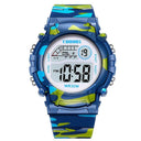 Youthful Military Sports Digital Watch for Active Kids  ourlum.com Blue 3  