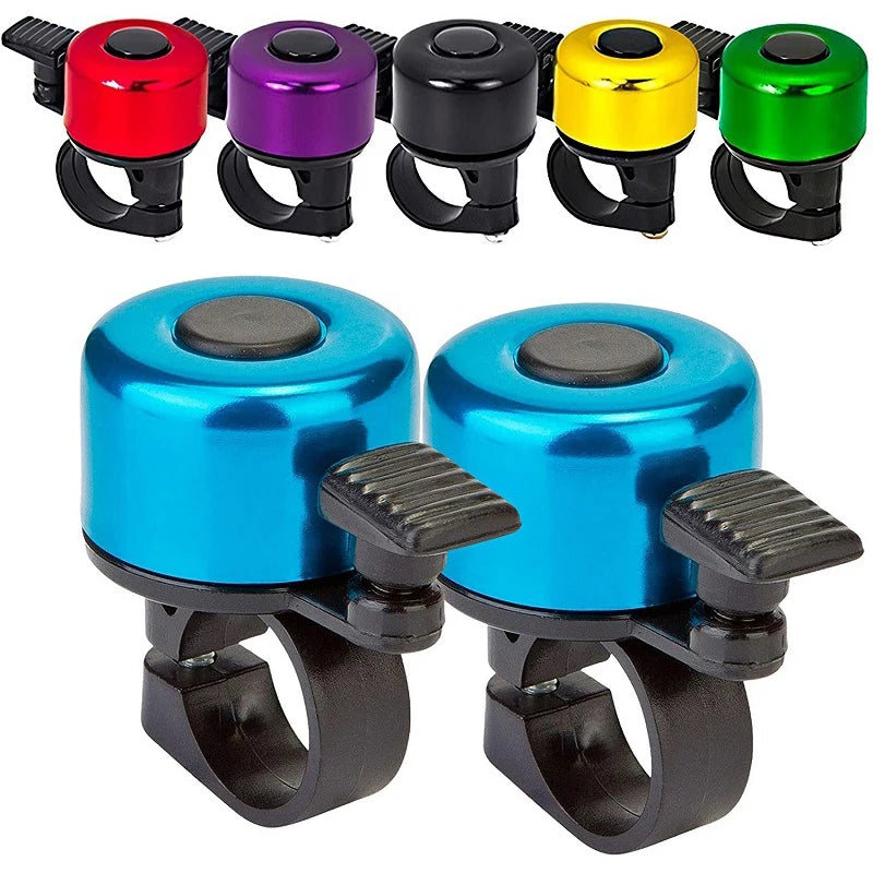 Bicycle Bell Aluminum Alloy MTB Bike Safety Warning Alarm Cycling Handlebar Bell Ring Bicycle Horn Cycling Accessories