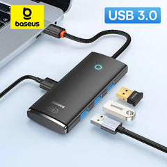 Baseus USB Hub Adapter: Ultimate Multi-Device Connectivity and Fast Data Transfer