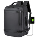 40L Expandable USB Travel Backpack, Flight Approved Carry On