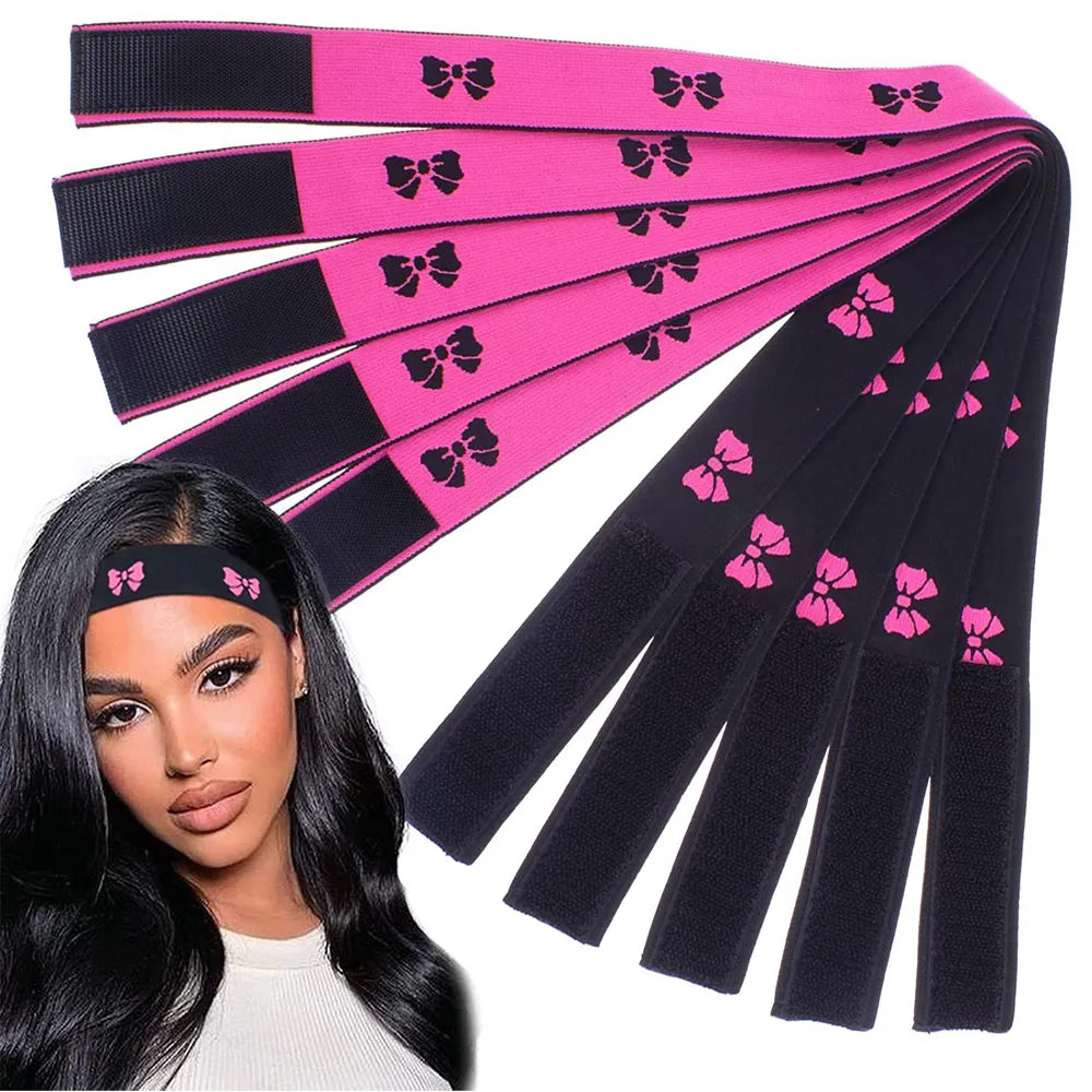 Fashion Hair Elastic Band: Secure Adjustable Headband for Women's Wigs
