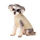 Winter Cozy Turtleneck Dog Sweater for Small Dogs - Stylish Pet Clothing  ourlum.com Khaki XS 