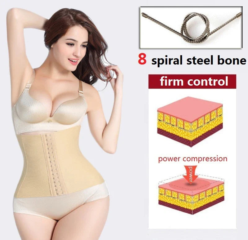 XXXS Corset Waist Trainer - Slimming Shapewear for Women with 8 Steel Bones